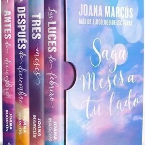 ESTUCHE SAGA MESES A TU LADO (ANTES DE DICIEMBRE,DESPUES DE DICIEMBRE,TRES MESES,LAS LUCES DE FEBRERO) /MARCUS, JOANA